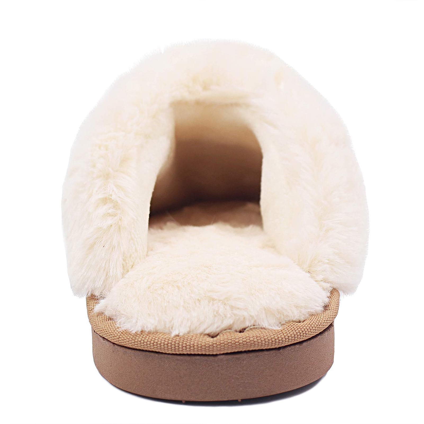 Afellicy Women's Cozy Memory Foam Slippers - Warm Fuzzy House Shoes with Soft Fur Lining for Indoor & Outdoor Wear - Perfect for Winter, Fall, Bedroom, Lounge & Home Comfort