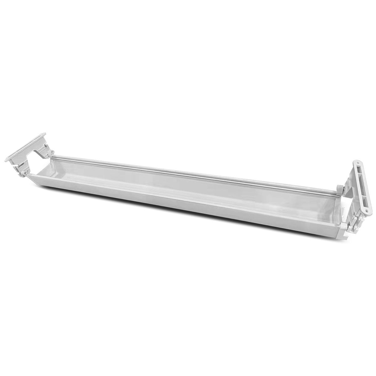 ErgoDesk 100cm Height Adjustable Under Desk Cable Management Tray - Organize Wires & Cords for Home Office, Gaming Setup & Workstation
