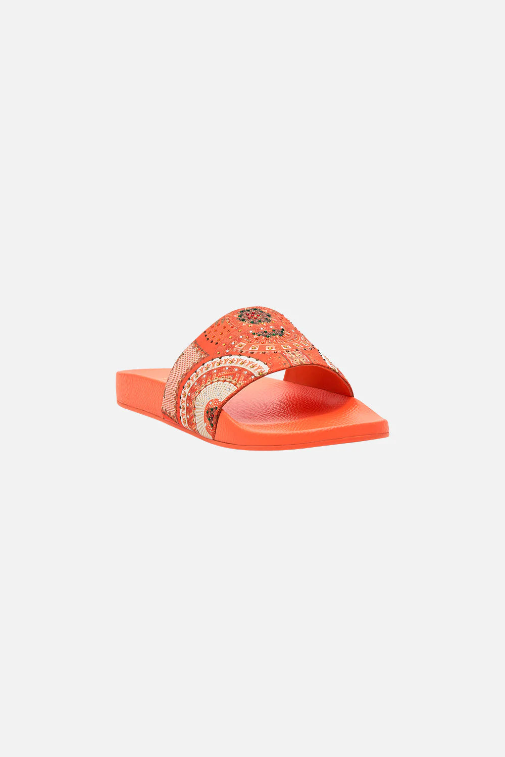 Amelia Comfortable Non-Slip Pool Slides - The Obelisk Gate Waterproof Sandals for Beach, Swimming & Vacation