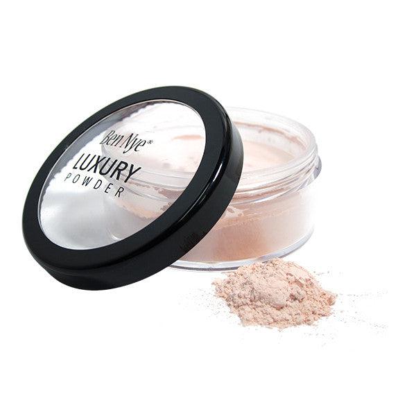 Ben Nye Rose Petal Luxury Setting Powder - Translucent Loose Face Powder for Makeup, Oil Control & Shine Reduction - Perfect for Bridal, Photo Shoots & Everyday Wear