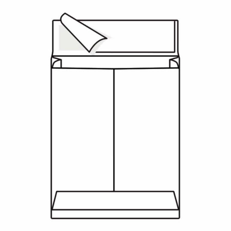 Tyvek Open End Expansion Catalog Envelopes 12x16 Inch, 14# Bright White - Lightweight, Peel & Seal, Pack of 100 | Perfect for Mailing, Shipping & Document Protection