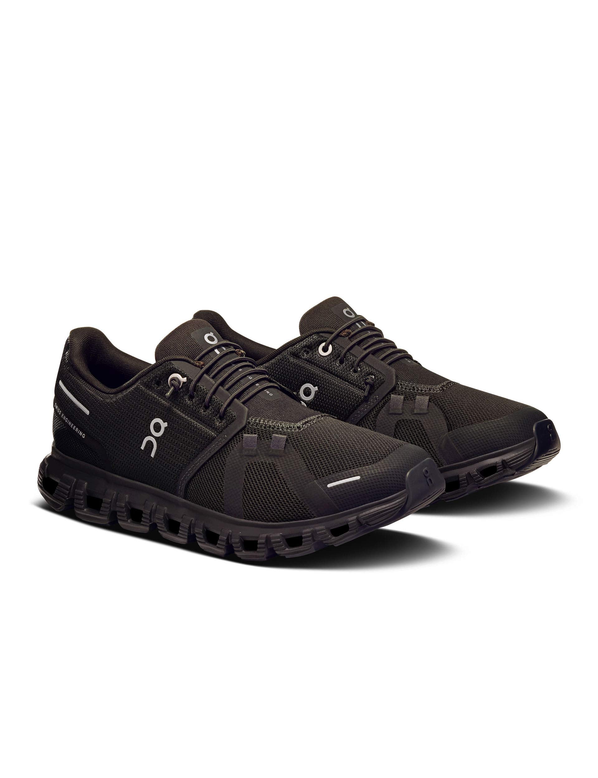 Women's On Running Cloud 6 Black Sneakers - 3WF10061043 - Lightweight Running Shoes for Women, Perfect for Jogging, Gym Workouts & Everyday Comfort