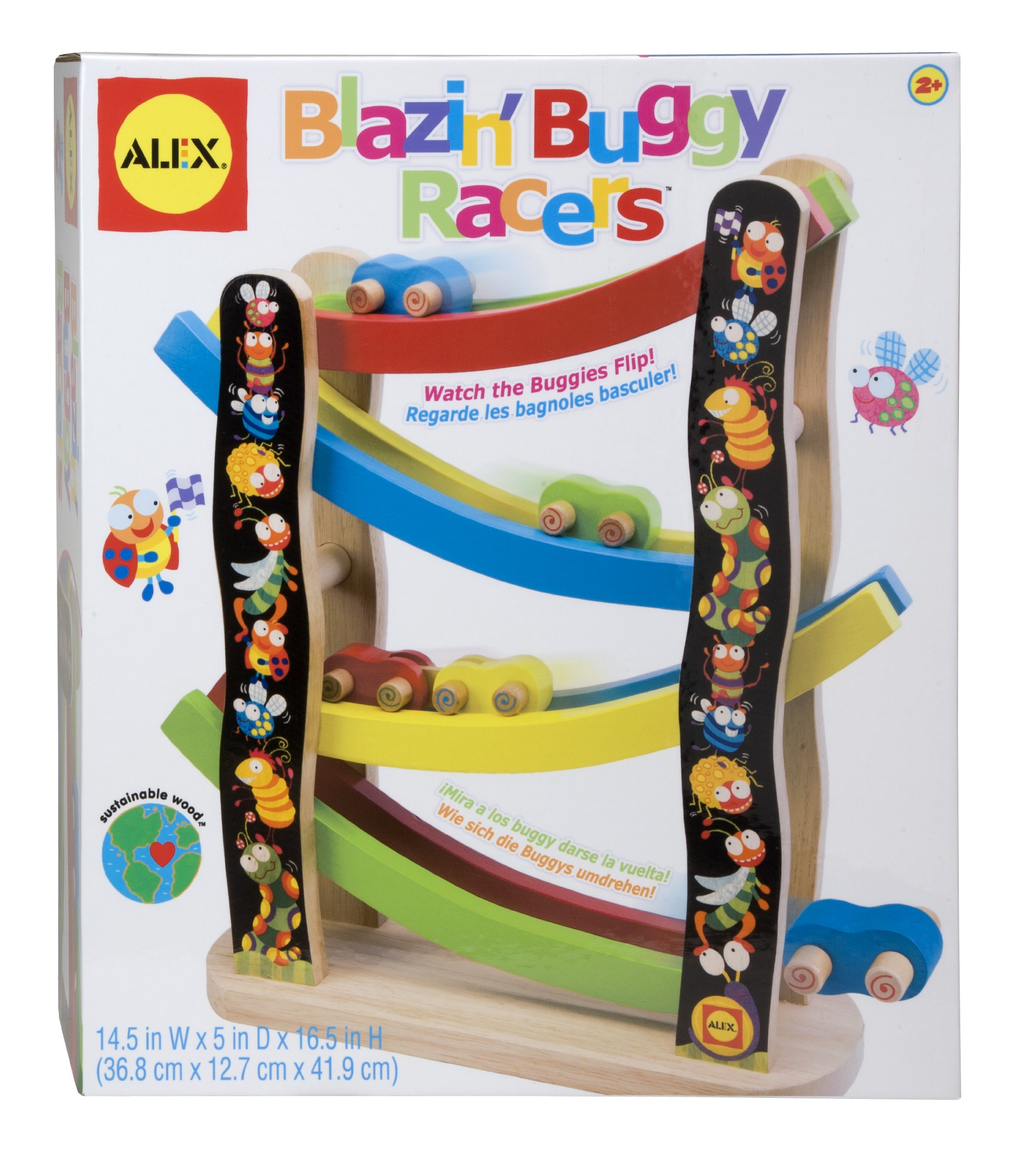 ALEX Toys Blazin' Buggy Racers - Fast Remote Control Cars for Kids, Outdoor & Indoor Racing Toy for Boys & Girls Ages 6+ - Perfect for Birthday Gifts, Backyard Play & Family Fun