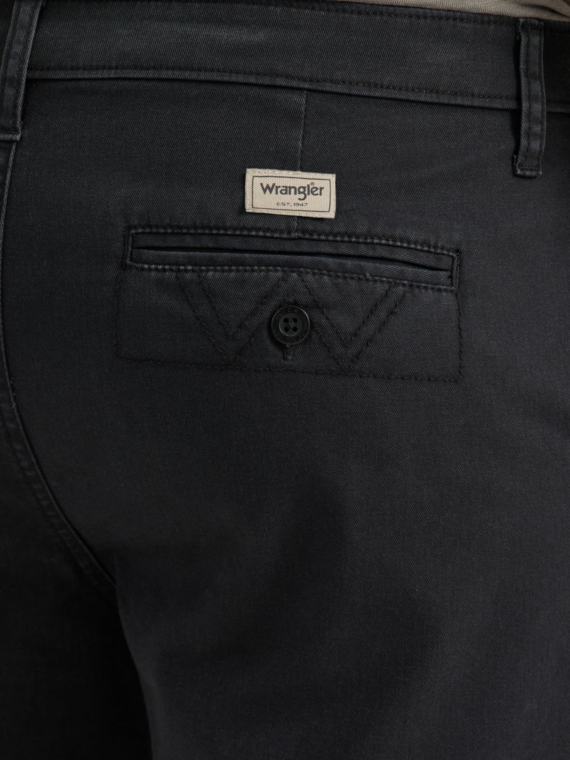 Wrangler Authentics Men's Flat Front Shorts - Comfortable Casual Stretch Fit for Outdoor Activities, Hiking, and Summer Wear