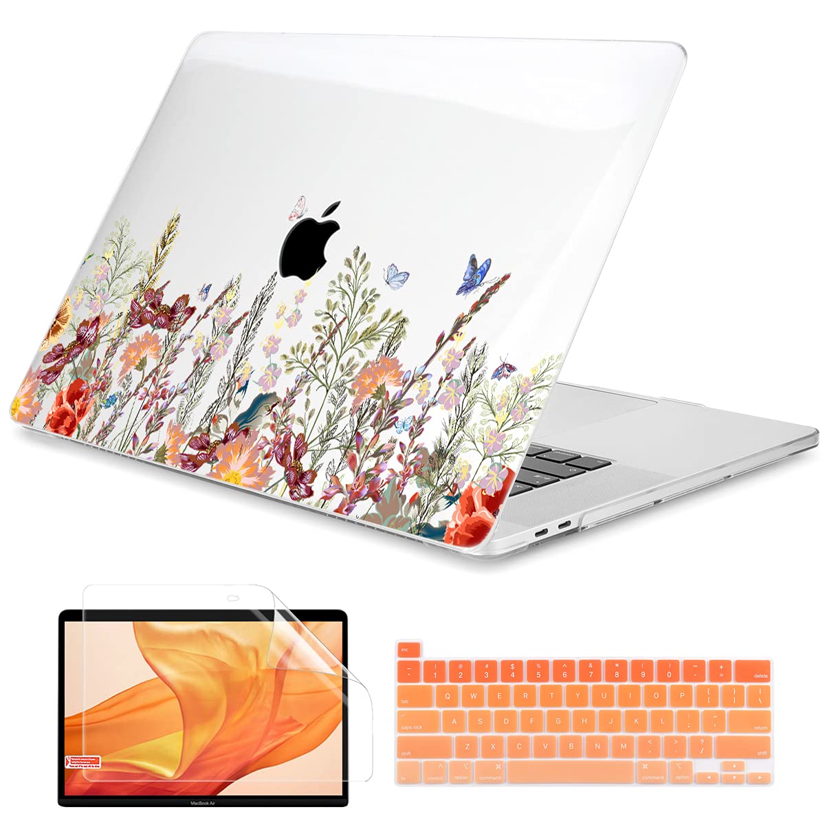 DONGKE Hard Plastic Case for MacBook Pro 16 inch (2019-2020 Model A2141) - Slim Protective Shell Cover Compatible with MacBook Pro 16