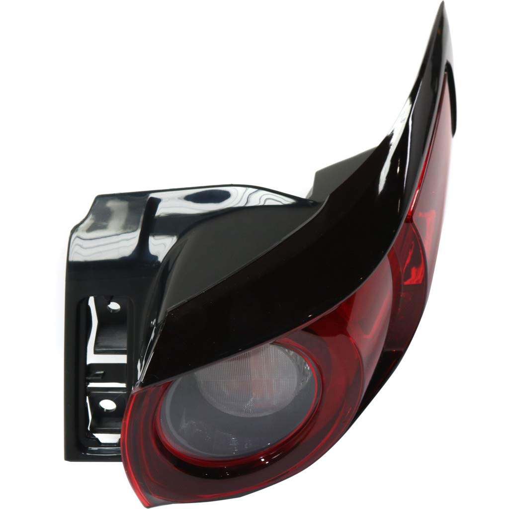 2017-2018 Mazda CX-5 Passenger Side Outer Tail Light with Signature LED & Bulbs - MA2805126 KB8B51150E | Replacement for Broken Lights | Perfect for Night Driving & Enhanced Safety