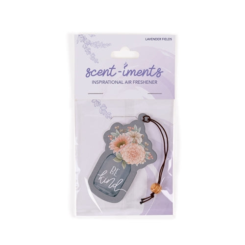 Be Kind Air Freshener - Natural Home & Car Odor Eliminator - Perfect for Bathrooms, Kitchens, Offices & Vehicles
