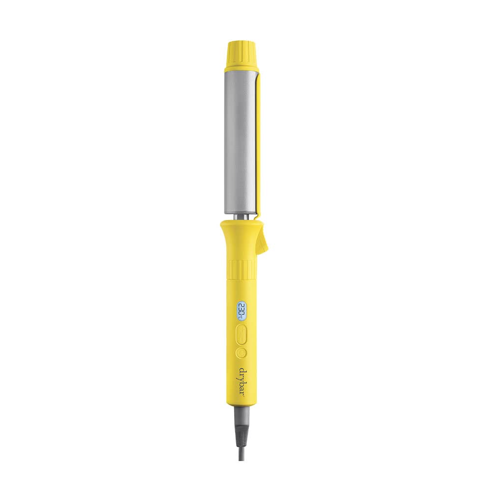 Drybar The 3-Day Bender Digital Curling Iron - 1 Inch or 1.25 Inch Barrel | Ionic & Infrared Technology | Digital Temperature Control | Dual Ceramic Heaters | Works on All Hair Types | Perfect for Beach Waves, Wedding Hairstyles & Everyday Curls