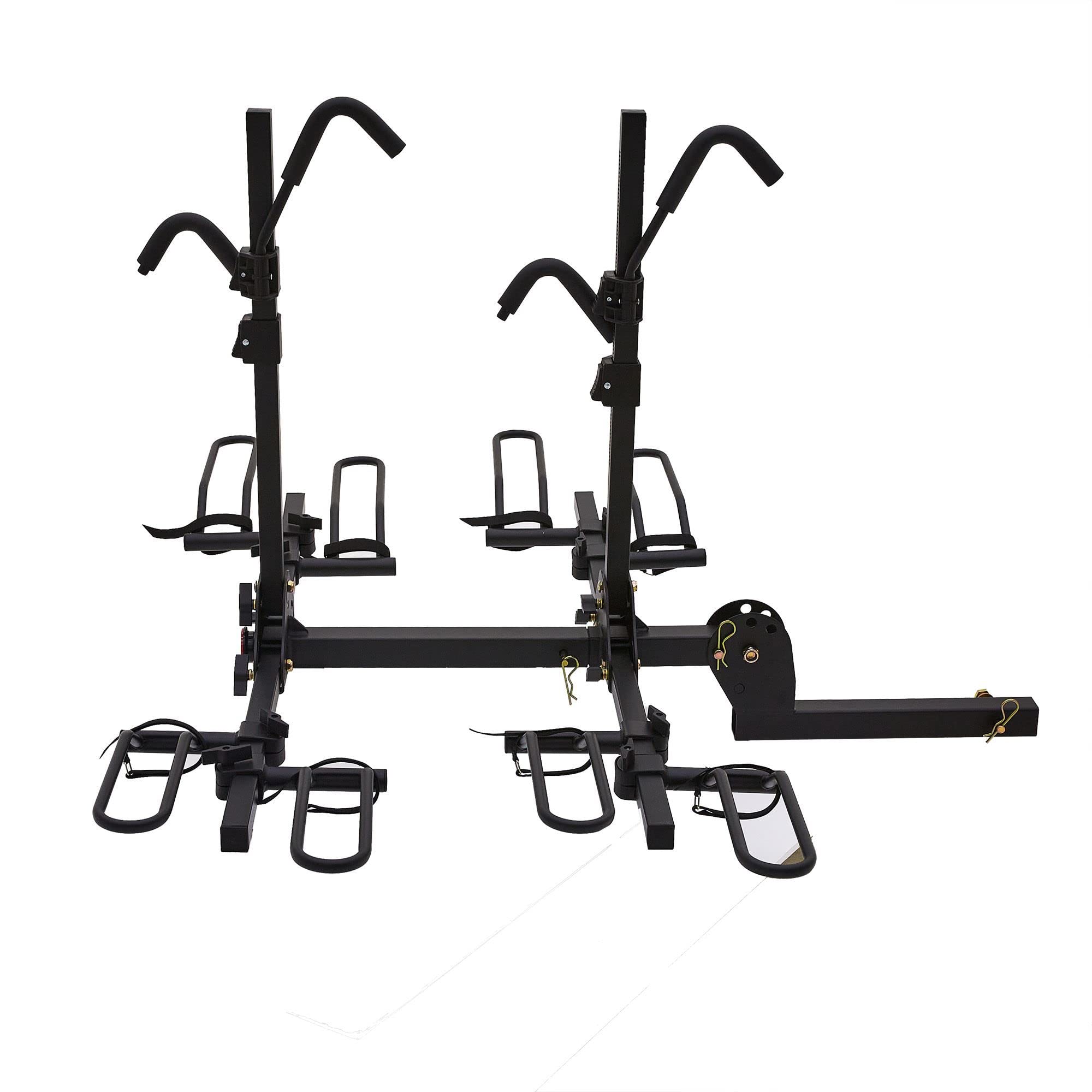 Heavy Duty RV Hitch Bike Rack Carrier - 4 Bike Capacity for Camping, Road Trips & Outdoor Adventures