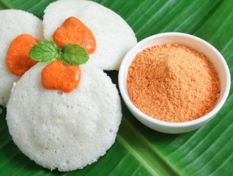 Organic Sesame Powder (Ellu Podi) - Pack of 3 (200g Each) | Gluten-Free, Vegan Snack | Perfect for Idli, Dosa & South Indian Cuisine | The Grand Sweets and Snacks (GSS) Brand