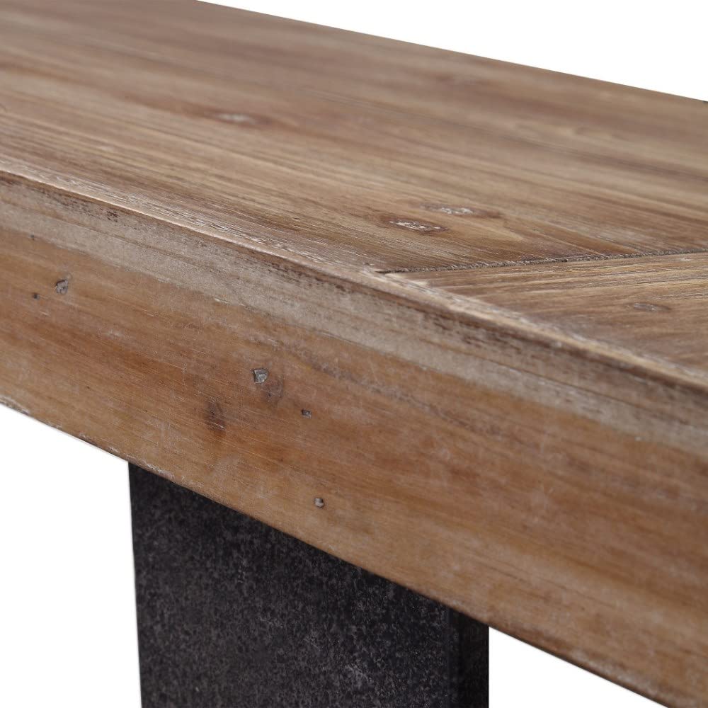 55 Inch Console Table - Modern Entryway Sofa Table with 55