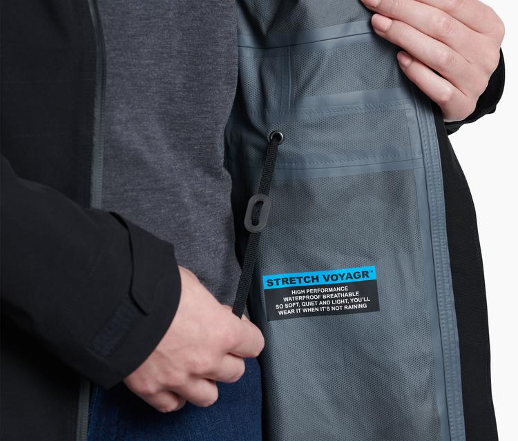 Kuhl Stretch Voyagr Jacket for Women - Lightweight, Water-Resistant Travel & Hiking Jacket - Perfect for Outdoor Adventures, Camping & Everyday Wear