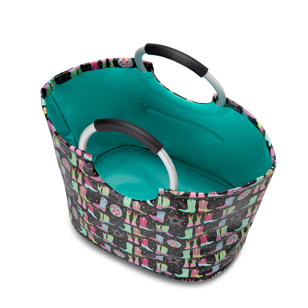 Disco Cowgirl Loopi Tote Bag - Trendy Western Style Shoulder Bag for Women | Perfect for Music Festivals, Concerts & Night Out