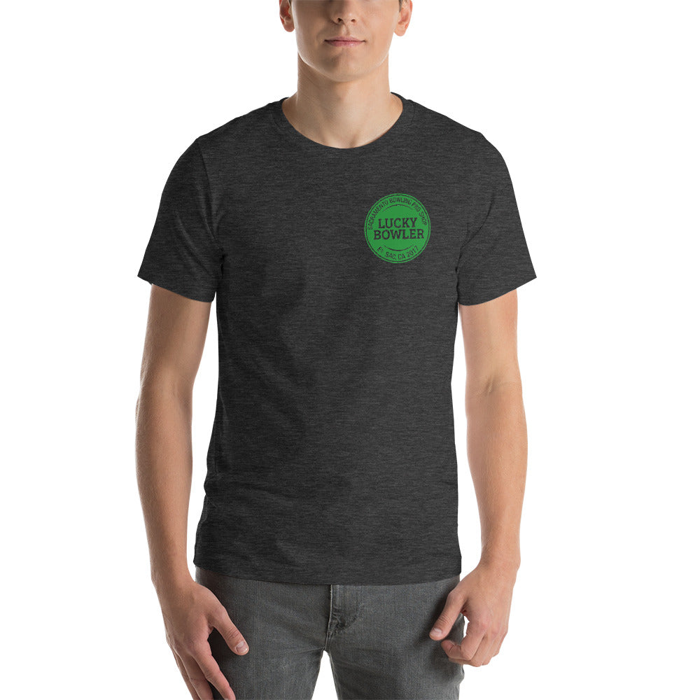 2020 Vintage Lucky Bowler T-Shirt for Men - Soft Cotton Graphic Tee with Retro Design - Perfect for Casual Wear, Bowling Nights & Street Fashion