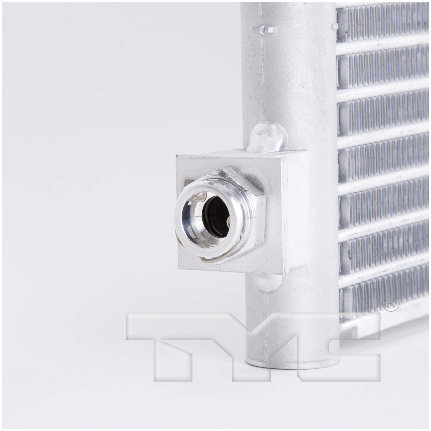 TYC 19114 External Transmission Oil Cooler for 2016-2020 Chevrolet Camaro - High Performance Cooling System for Racing & Towing Applications