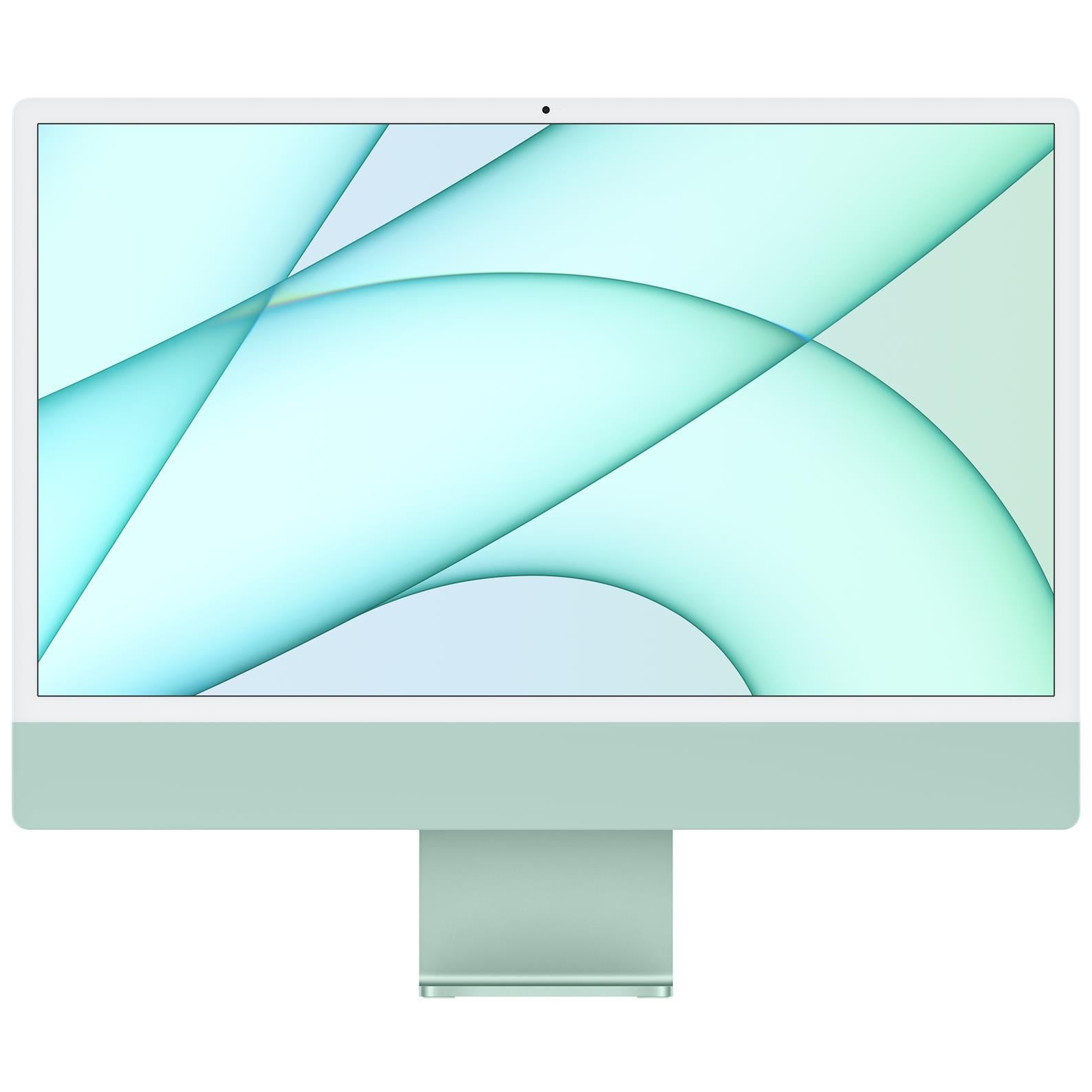 Apple iMac 24-inch (2021) with 4.5K Retina Display, M1 Chip, 8-Core GPU, 256GB SSD in Green - Perfect for Home Office, Graphic Design & Creative Work