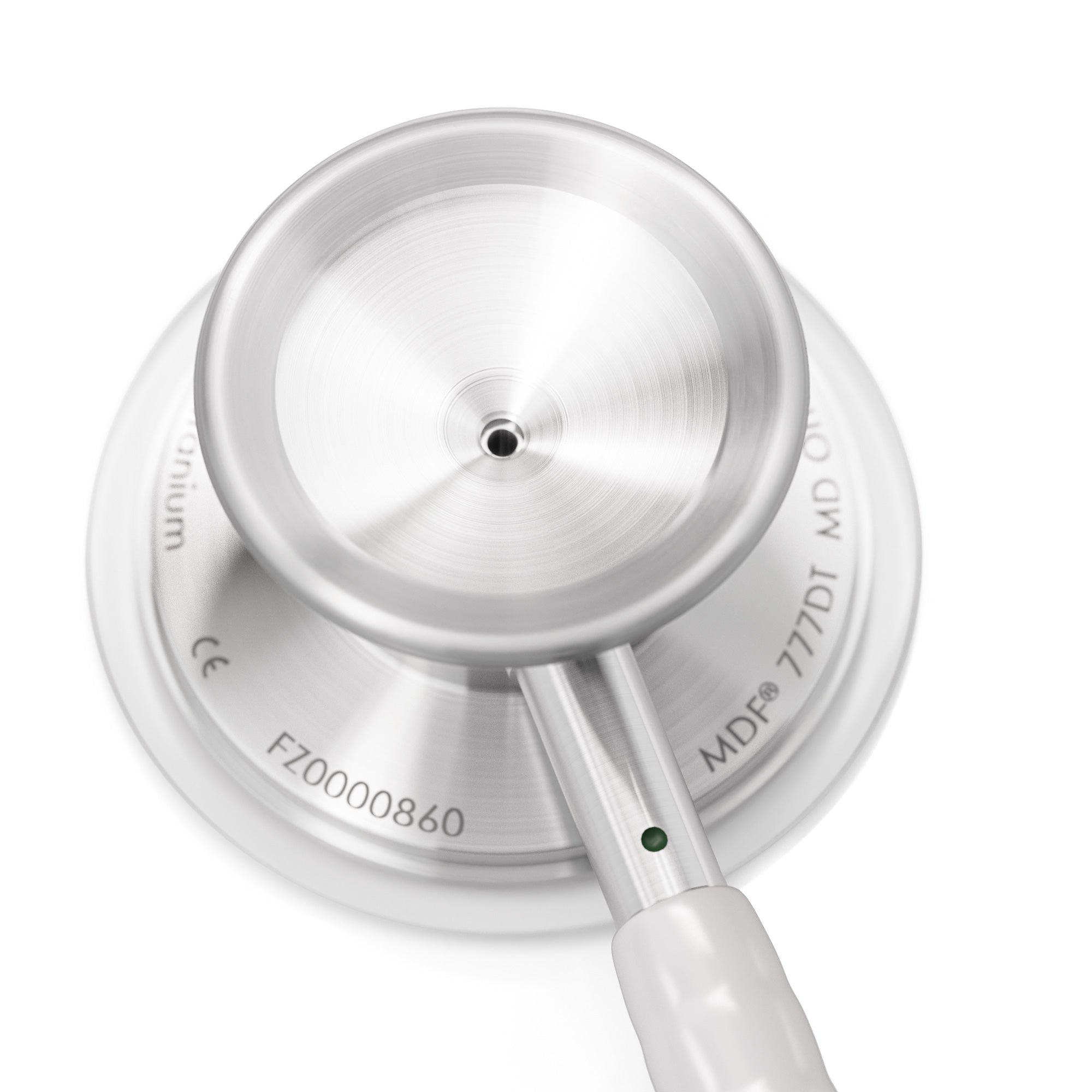 MD One® Epoch® Titanium Adult Stethoscope - White - Premium Medical Stethoscope for Doctors, Nurses & Healthcare Professionals - Ideal for Clinical Use, Patient Exams & Emergency Care