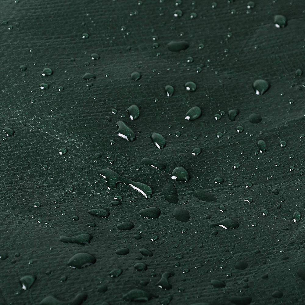 5 Mil 30x30FT Heavy Duty Waterproof Tarpaulin Cover - UV & Rip Resistant with Reinforced Edges - Multi-Purpose Tarp for Boat, RV, Canopy, Camping Tent, Shelter - Ideal for Outdoor Protection & Emergency Use