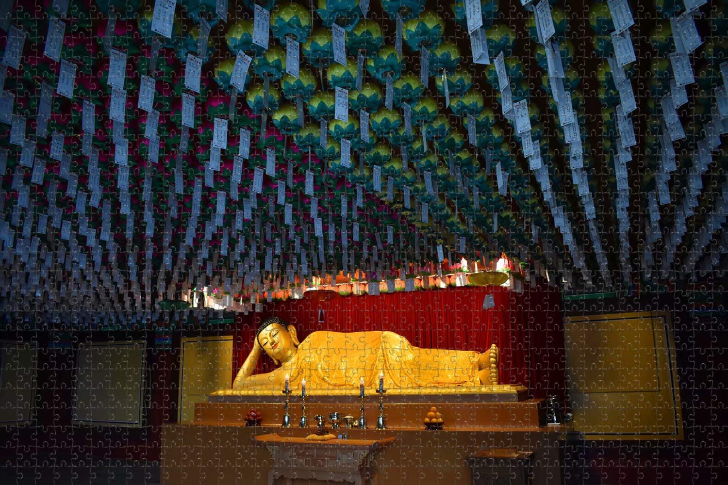 1000 Piece Jigsaw Puzzle for Adults - Haedong Yonggungsa Temple in Busan, Korea | Premium Travel Souvenir & Home Decor Gift