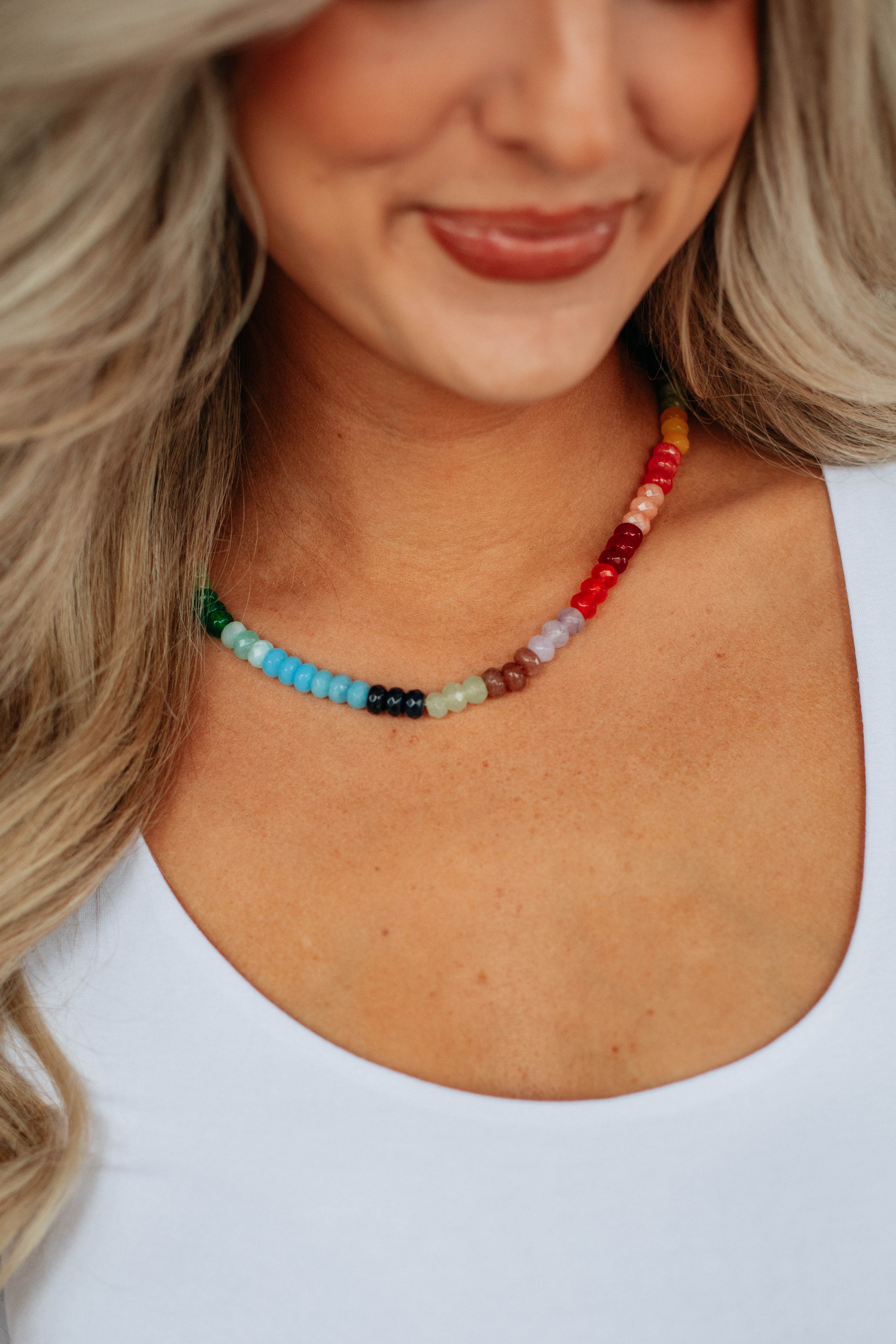 Aurora Gemstone Necklace for Women - Elegant Healing Crystal Jewelry for Everyday Wear & Special Occasions