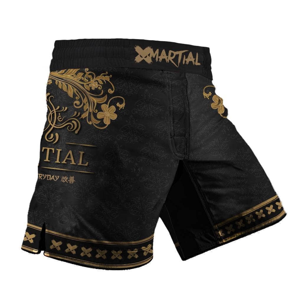 Emperor 2.0 Hybrid MMA Shorts - Lightweight Breathable Fight Shorts for MMA, BJJ & Training - Perfect for Cage Fighting, Grappling & Gym Workouts