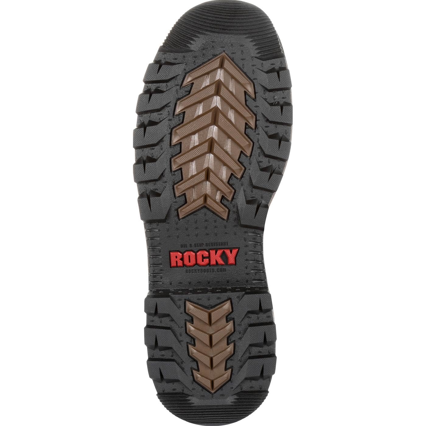 ROCKY Rams Horn Waterproof Work Boots for Men - Steel Toe, Slip Resistant, Comfortable Safety Shoes for Construction, Hiking & Outdoor Work