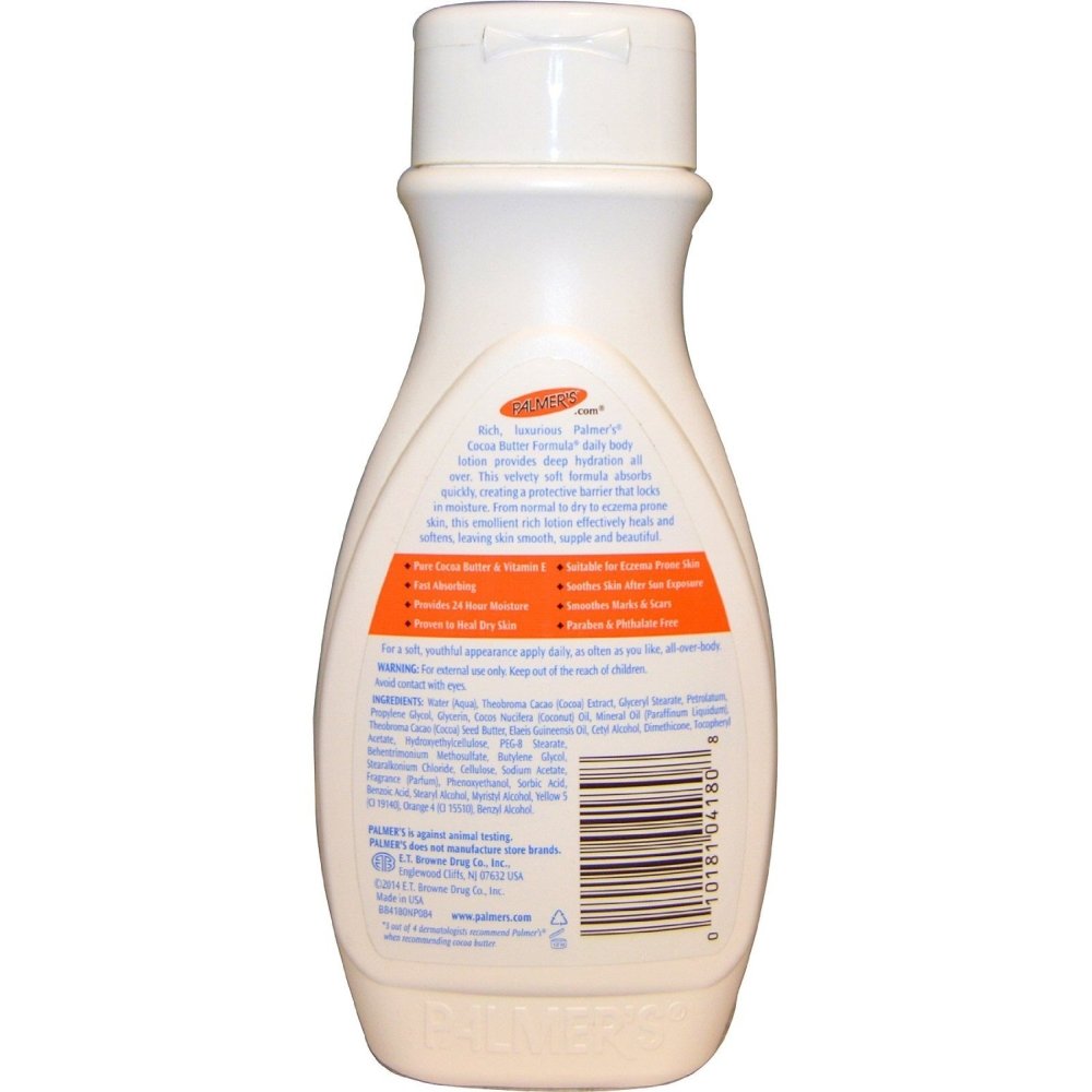Palmer's Cocoa Butter Formula Body Lotion for Dry Skin - Moisturizing & Nourishing with Vitamin E - Perfect for Daily Hydration & Stretch Mark Care