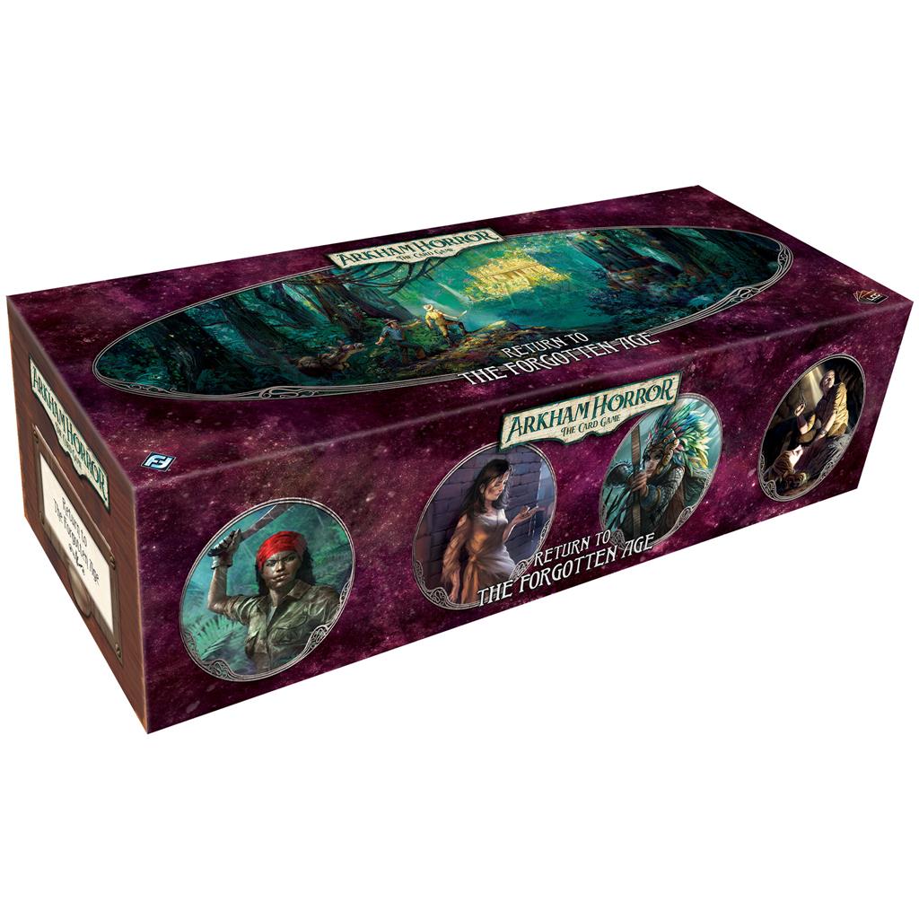 Arkham Horror LCG: Return to the Forgotten Age Expansion - Cooperative Card Game for 1-4 Players | Horror-Themed Adventure for Game Nights & Tabletop RPG Fans