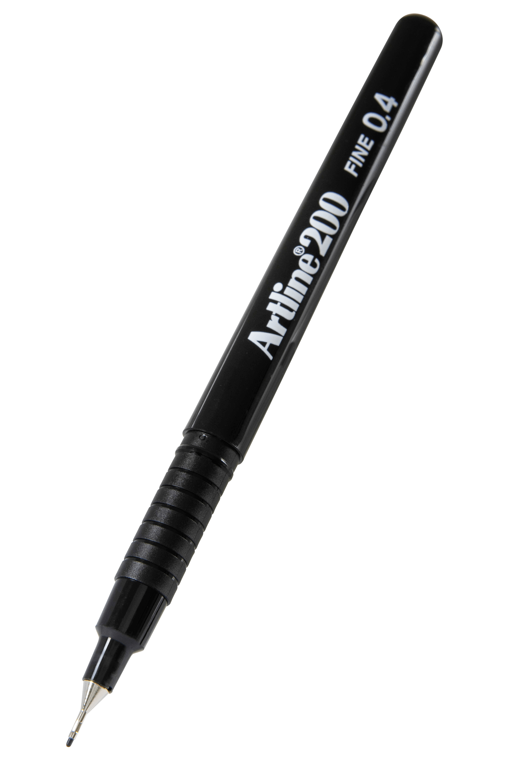 Artline 200 Fineliner Pen Set - 12 Pack of 0.4mm Black Fine Tip Markers for Drawing, Sketching & Note Taking - Perfect for Artists, Students & Office Use