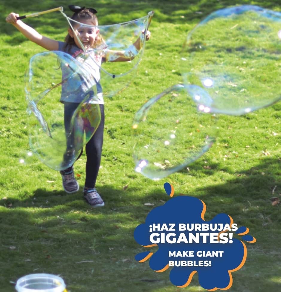 Bomböya® Giant Bubble Liquid & Bubble Machine Concentrate 5X (5 Liters) - Premium Bubble Solution for Outdoor Parties, Kids Play, and Bubble Shows