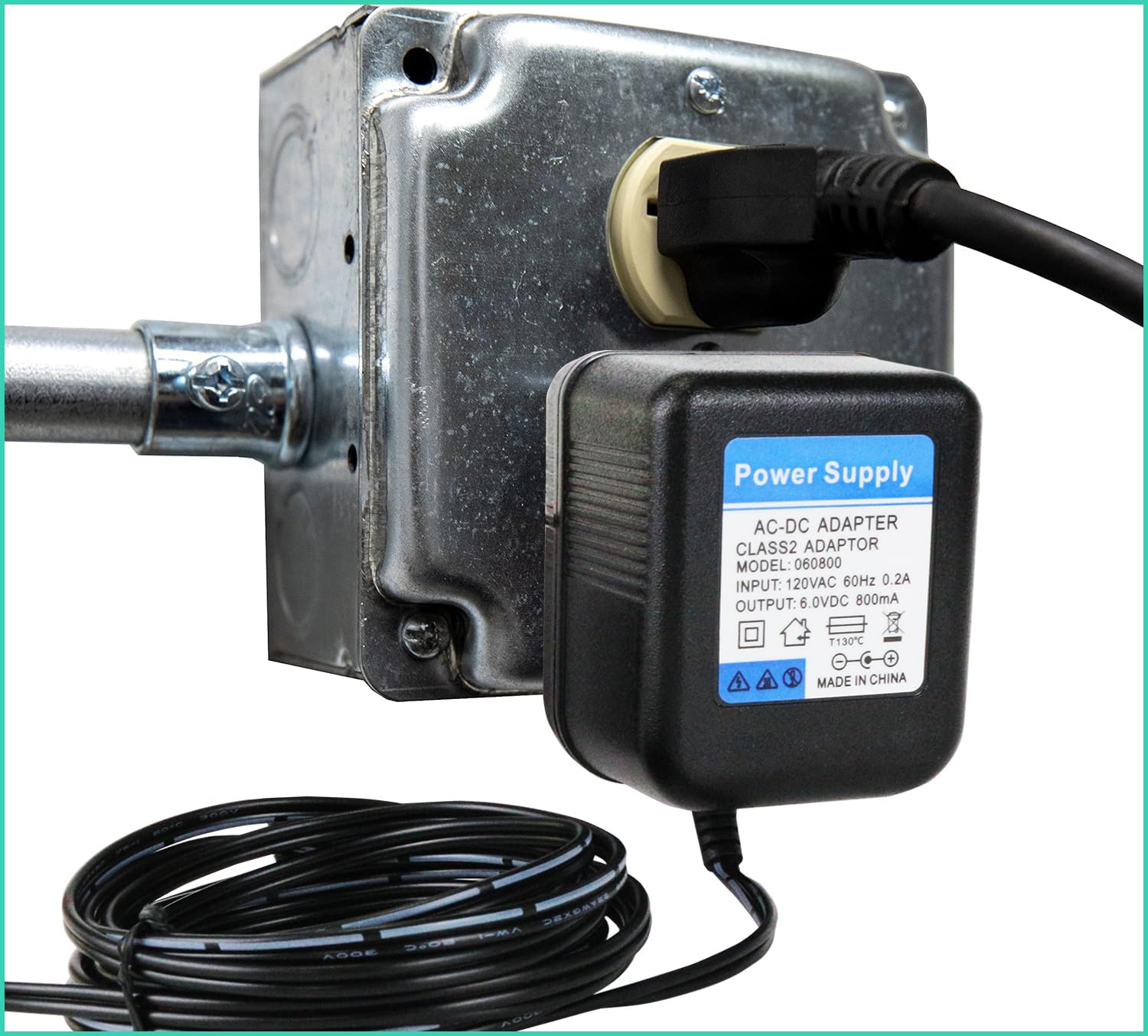 6V Heater Power Adapter Replacement for Mr. Heater Big Buddy Heater Models F274800 MH18B F274865 F274830 F276127 - 6.5 FT Long Cord - Perfect for Indoor/Outdoor Heating, Camping, RV Trips, and Emergency HVAC Building Supplies