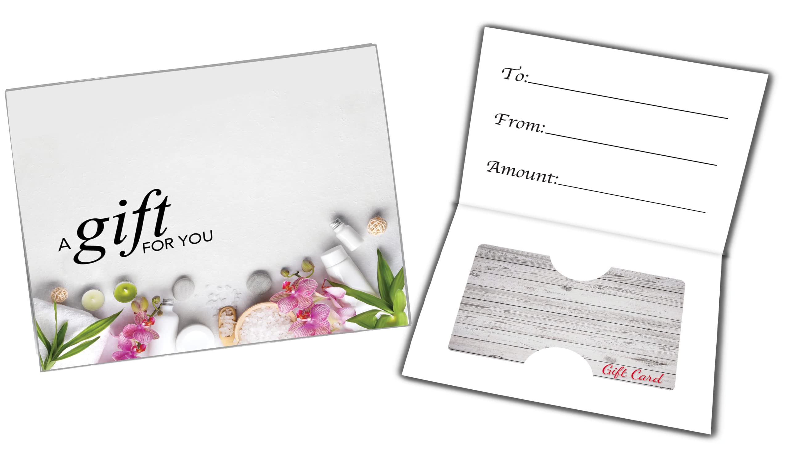 500 Pack Premium Gift Card Holders with 
