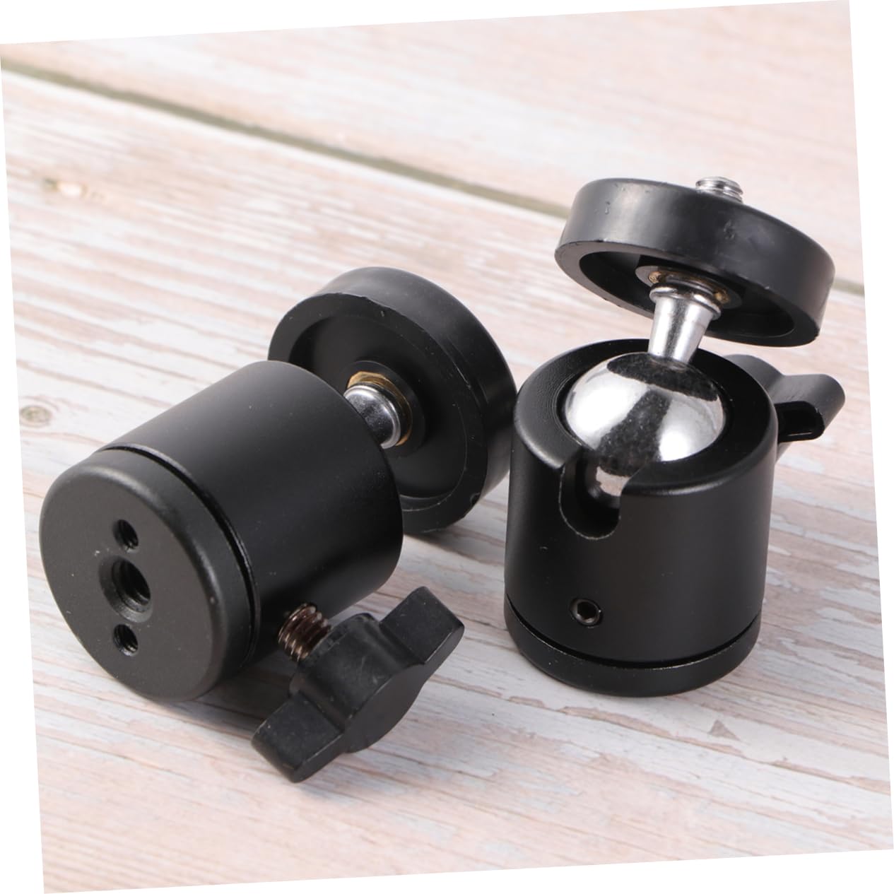Veemoon 2 Pack 360° Rotating Mini Ball Head Tripod Mount with 1/4