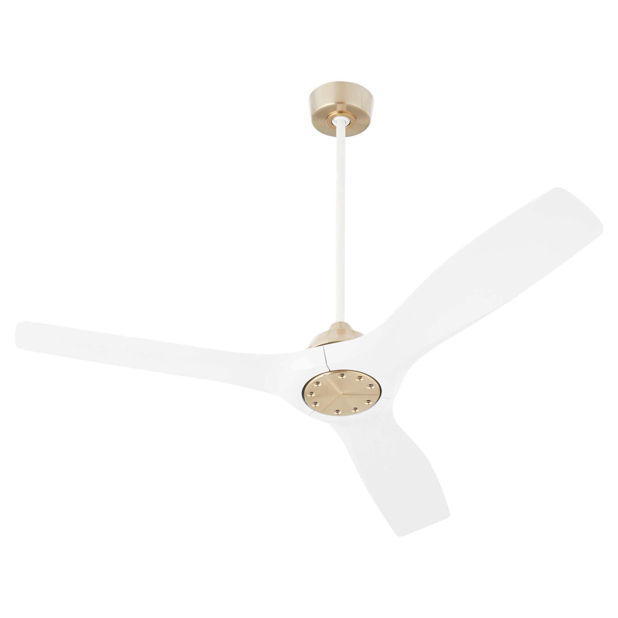 52 Inch Smart Ceiling Fan with Google Assistant & Alexa - Oxygen AVALON Damp Rated WiFi Fan for Bedroom, Living Room & Outdoor Covered Patio