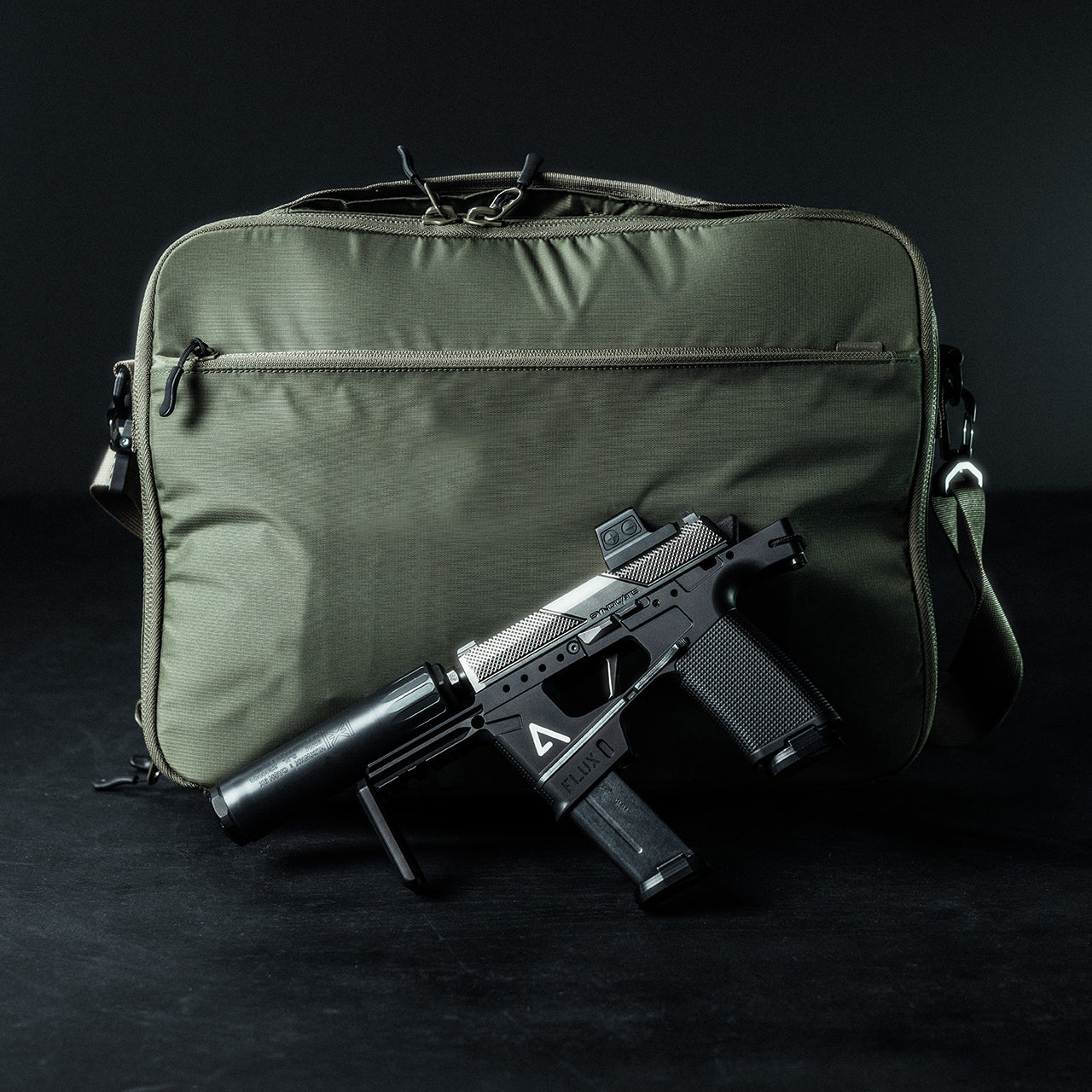 Eberlestock Fade Brief Tactical Laptop Sleeve with Hidden CCW Pocket - Durable EDC Bag for Work, Travel & Outdoor Adventures