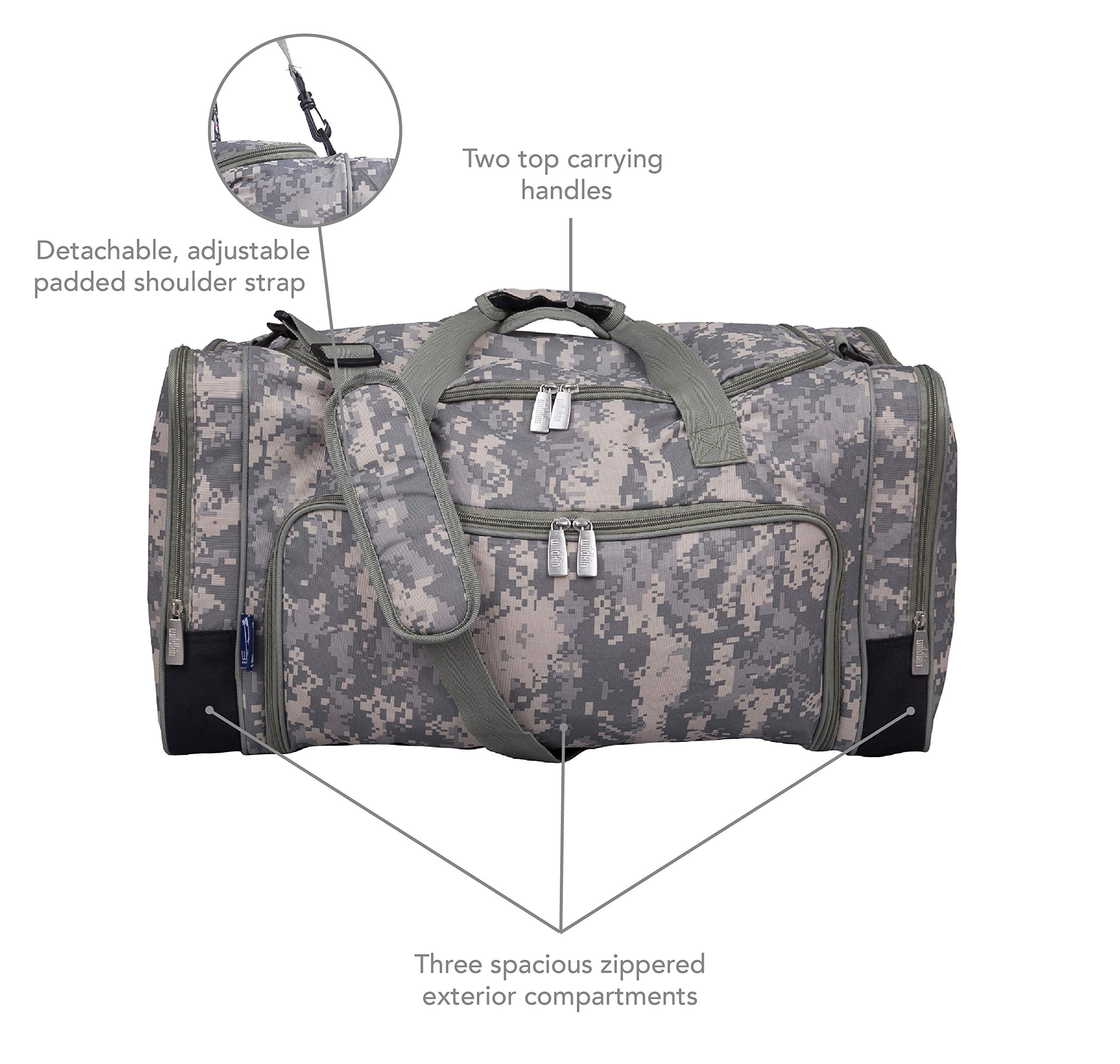 Wildkin Kids Weekender Duffel Bag - Carry-On Size Travel Backpack for School, Sleepovers & Weekend Trips | Durable & Lightweight for Boys & Girls | Perfect for Sports, Gym & Overnight Stays