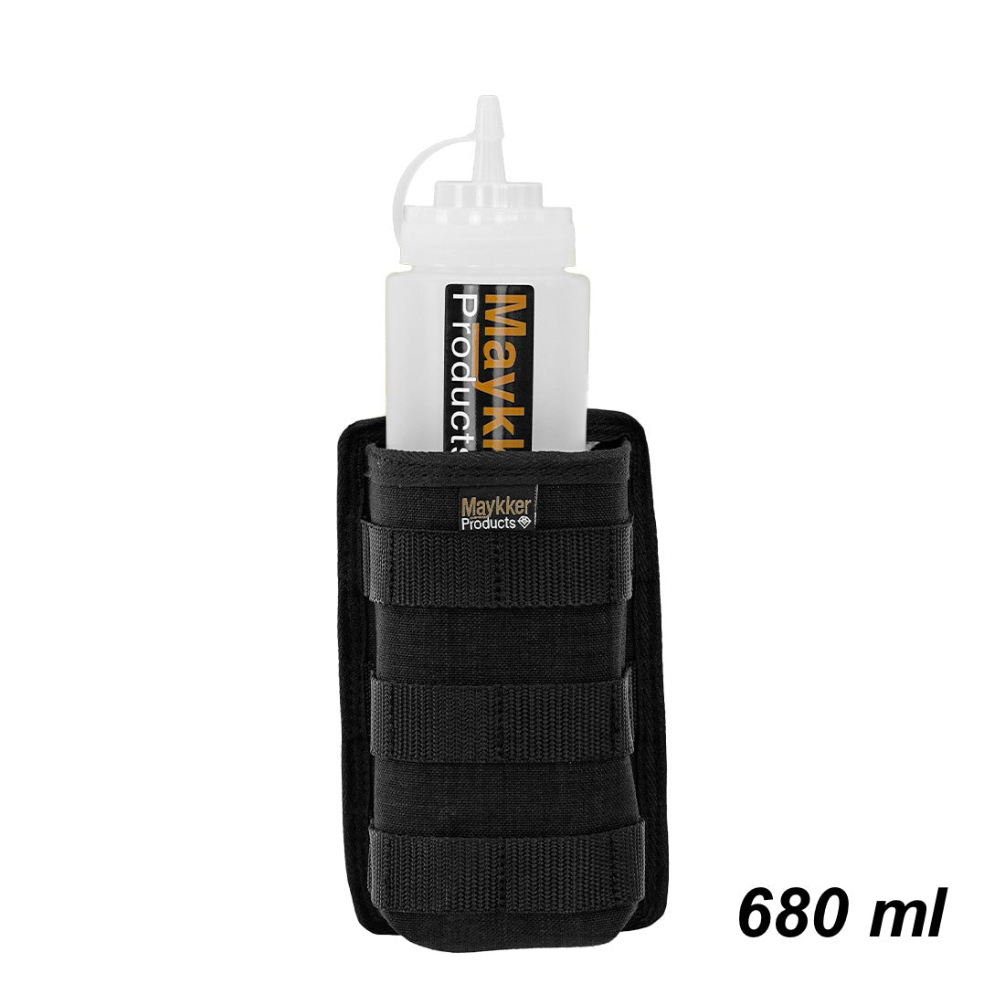 Maykker SmartBottle - Insulated Stainless Steel Water Bottle with Temperature Display & Leakproof Lid, Perfect for Gym, Hiking, Travel and Office Use