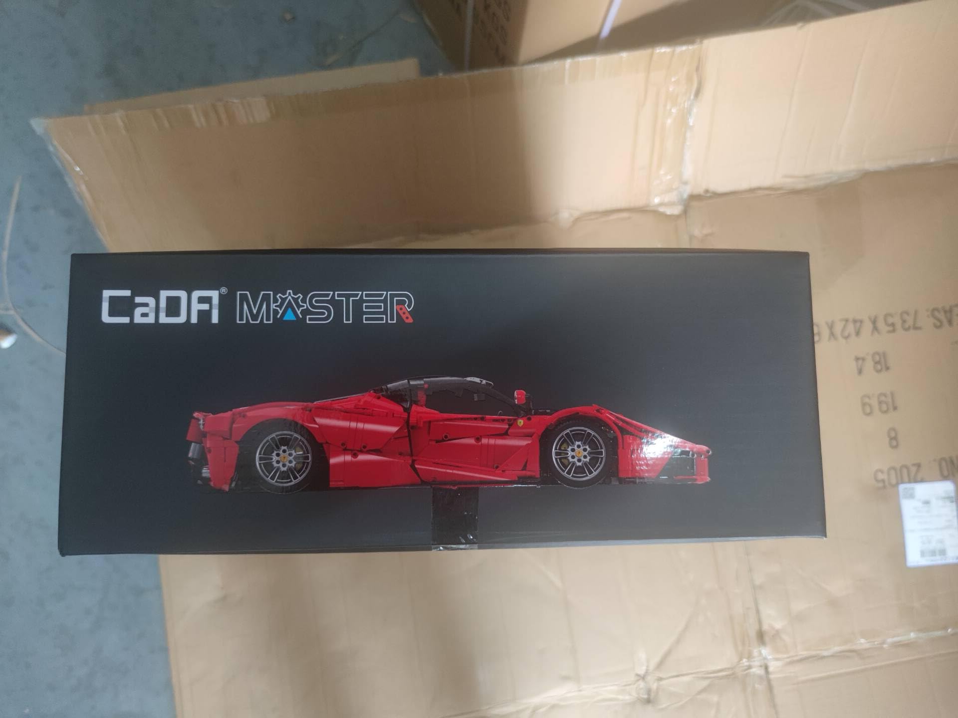 MISINI 61505 Viva Hypercar 1:8 Technic Model Car Kit - CADA Master 4739pcs Large Building Blocks, MOC Super Sports Car Model - STEM Educational Toy Gift for Kids & Adults | DIY Project, Collectible Display, Birthday Present
