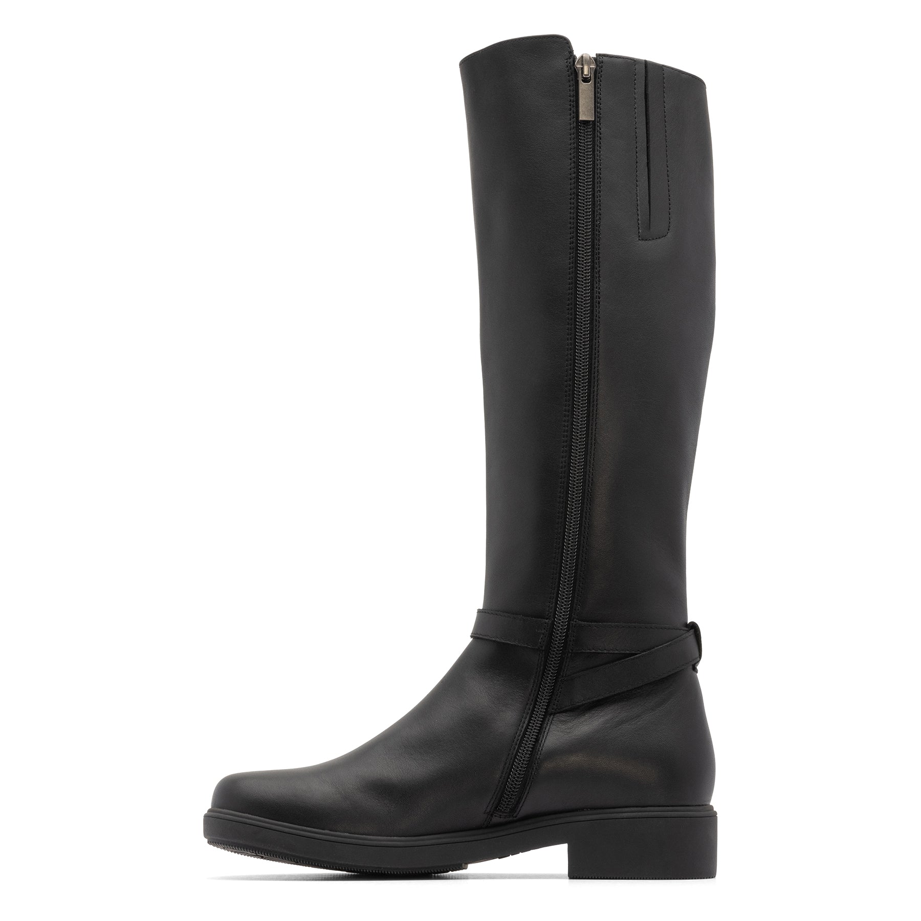 Abeo Compass Tall Black Boots for Women - Waterproof Hiking & Outdoor Adventure Shoes - Perfect for Winter, Rain & Snow Activities