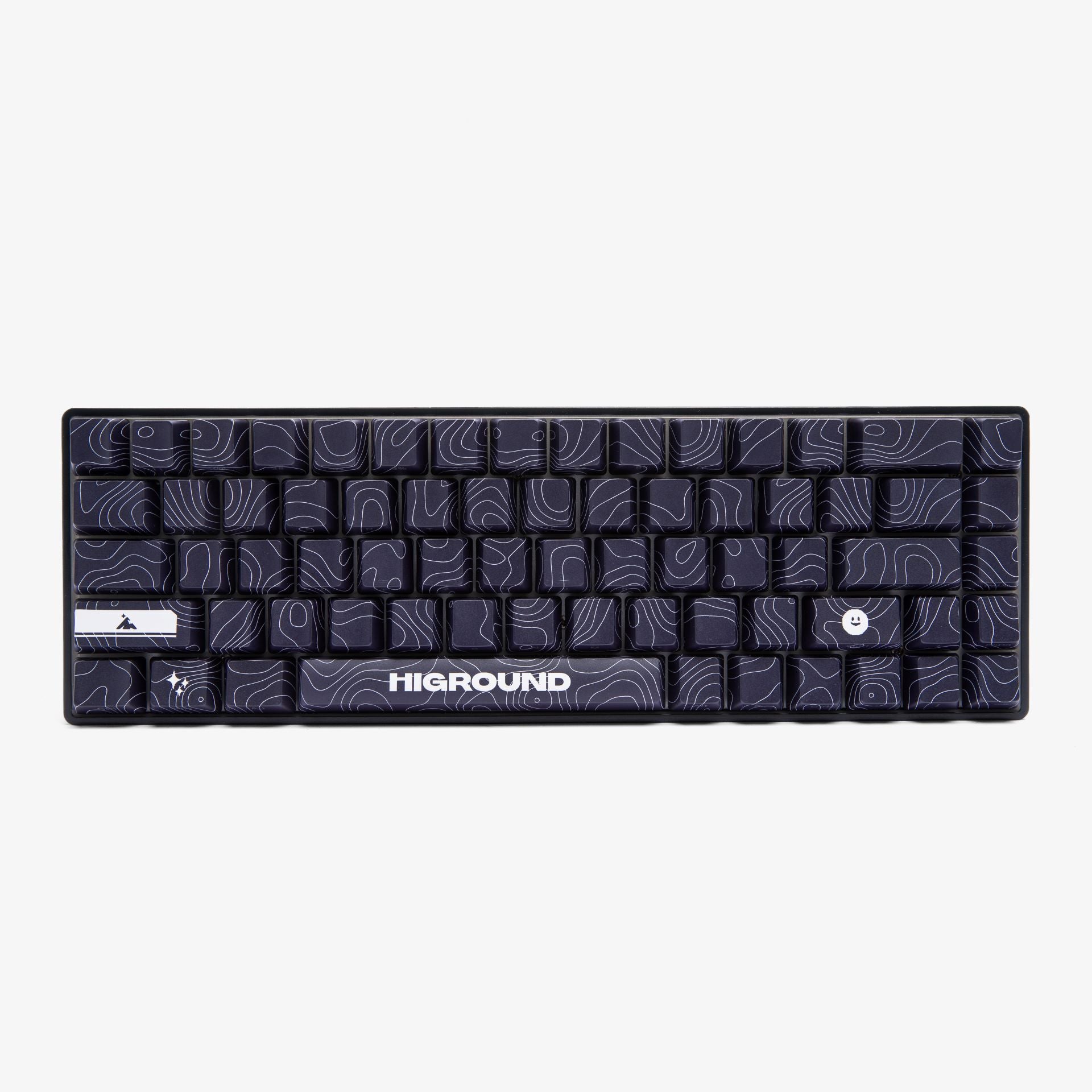 Higround Basecamp 65HE Mechanical Gaming Keyboard - Black Ice Edition | 65% Compact Layout, Hot-Swappable Switches | Perfect for Esports, Streaming & Office Work