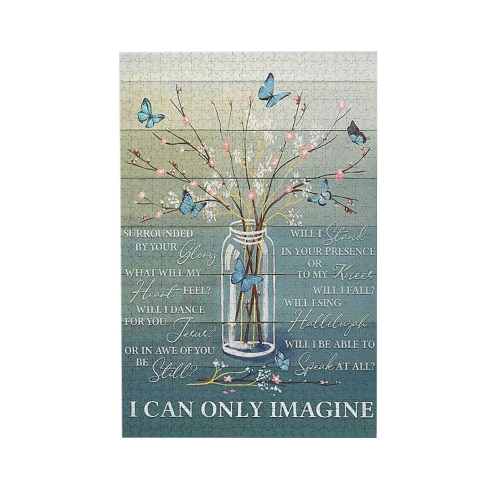 Butterfly Jigsaw Puzzle 500 Pieces - Educational Toy for Adults & Kids - Home Decor Gift