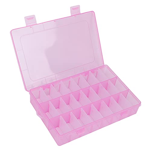 Premium Rhinestone Storage Container - Durable Nail Art Organizer Box for Jewelry Making & Salon Use | Perfect for Home, Professional Nail Technicians & DIY Crafters | Great for Bead Sorting, Manicure Tools & Accessories Organization