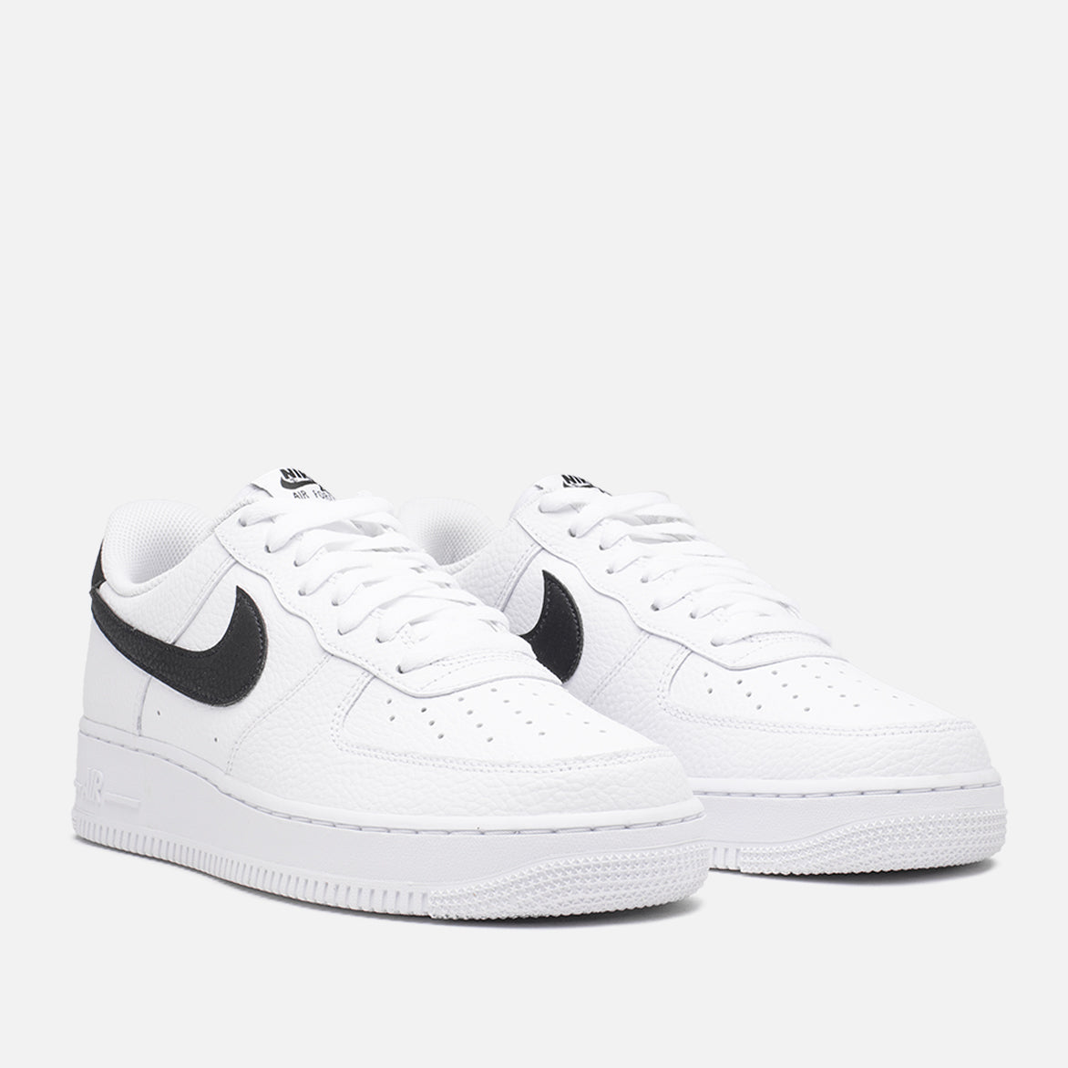 Nike Air Force 1 '07 White/Black Men's Sneakers - Classic Basketball Shoes for Casual Wear & Street Style