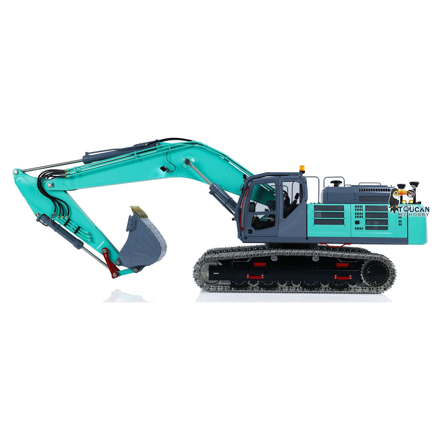 LESU SK500LC 1/14 Scale RC Hydraulic Excavator Toy - Remote Controlled Construction Vehicle with Painted Body, Pre-Assembled for Adults & Kids - Perfect for Construction Site Play, Backyard Digging, and RC Hobby Enthusiasts