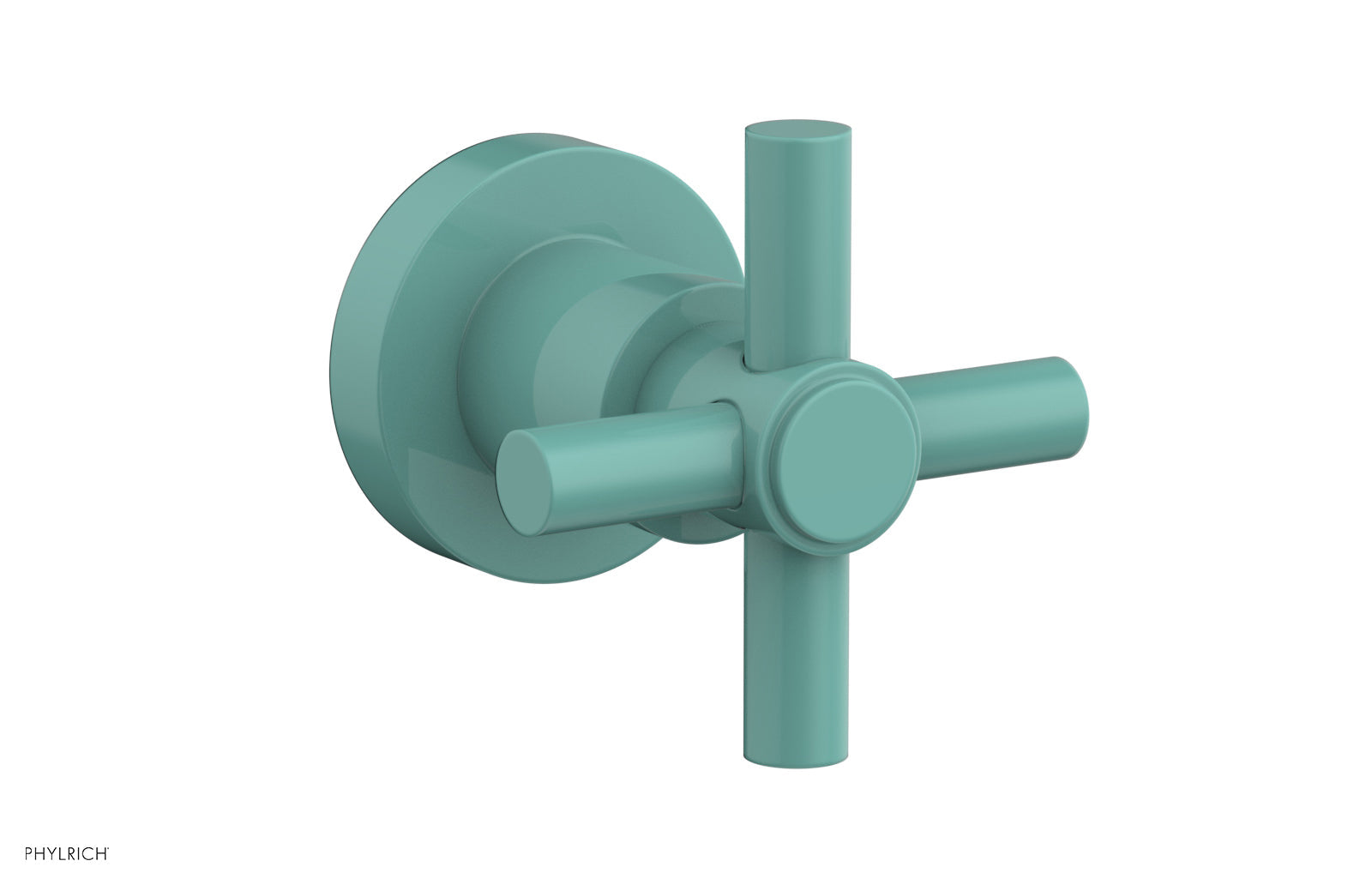 BASIC Volume Control Diverter Trim - Tubular Cross Handle D2PV134A for Bathroom & Shower Faucet Installation | Perfect for Home Renovation & Plumbing Projects