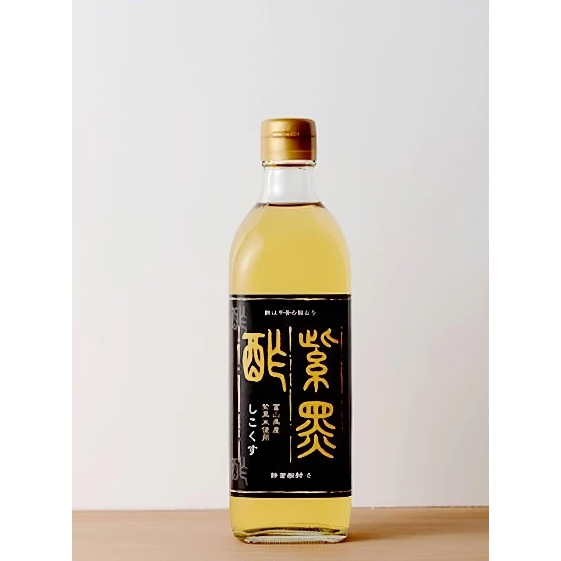 Premium Organic Purple Black Vinegar - Ancient Fermented Rice Vinegar 500ml for Cooking, Salad Dressing & Health Benefits