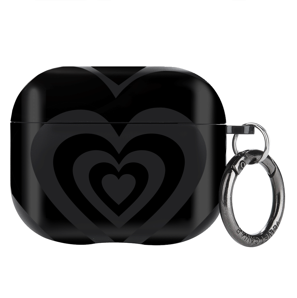 Sweethearts Noir AirPod Case - Stylish Protective Cover for Apple AirPods 1/2/3 & Pro - Perfect for Travel, Work & Everyday Use