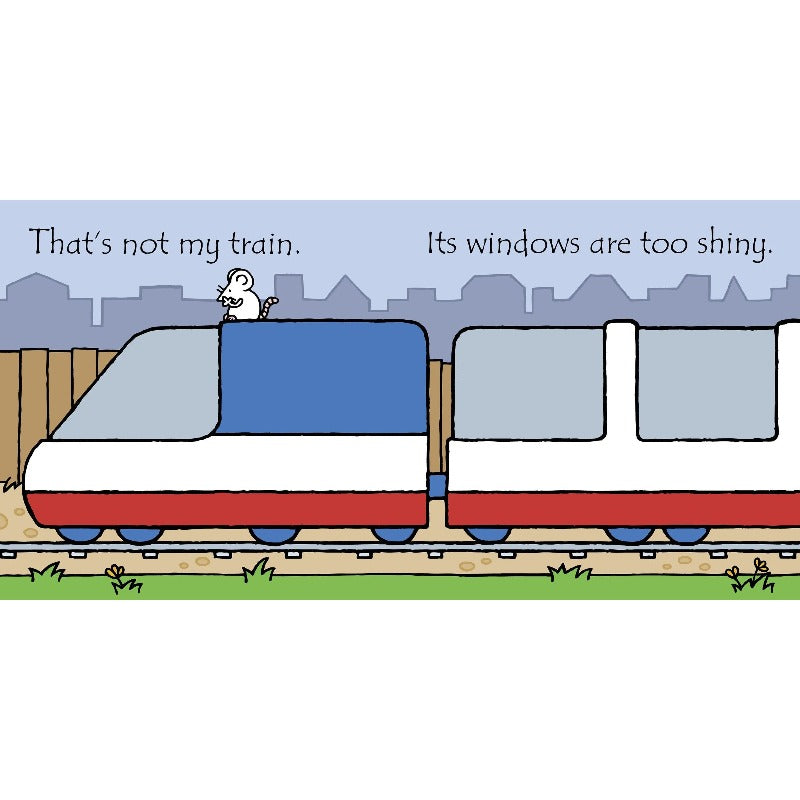 That's Not My Train - Interactive Touch and Feel Board Book for Toddlers & Babies | Sensory Learning & Early Childhood Development | Perfect for Bedtime Stories & Playtime
