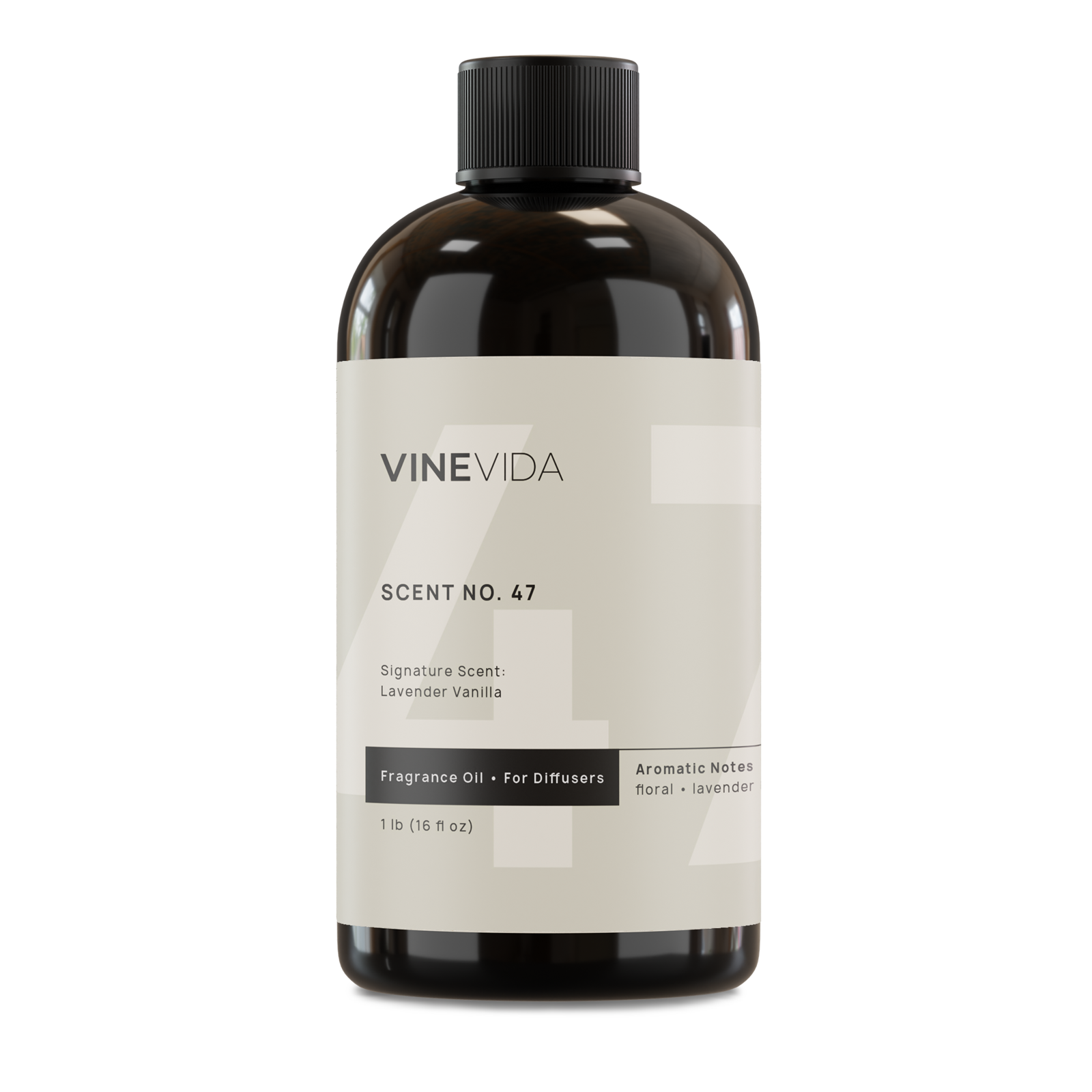 NO. 47 Lavender Vanilla Fragrance Oil for Cold Air Diffusers - Aromatherapy, Home Scenting & Relaxation