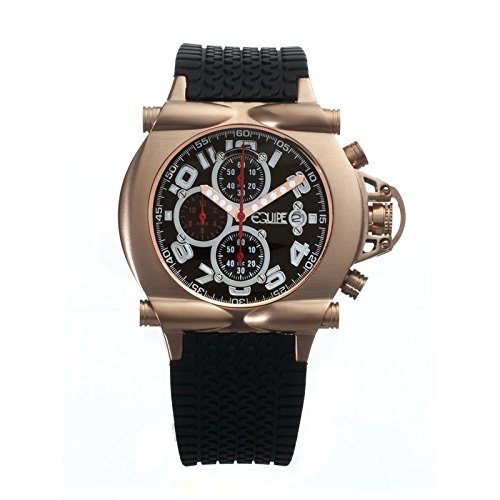 Equipe Q605 Stainless Steel Rollbar Men's Watch - Waterproof Chronograph for Business, Casual & Outdoor Activities